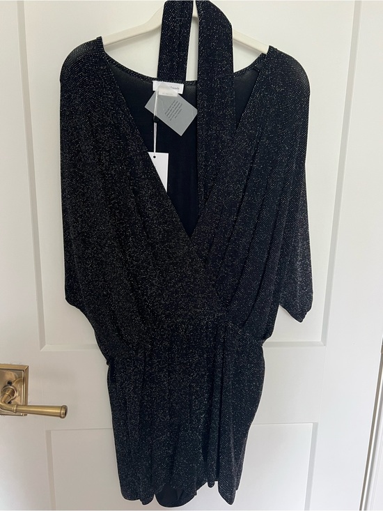 Lovers + Friends Pants - Lovers + Friends Black Sparkle Mini Dress